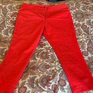LOFT Red Women's Pants NWOT